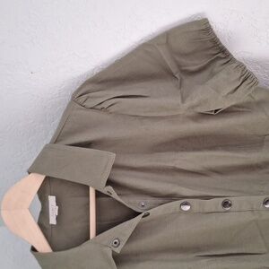 Loft Outlet Olive Green Dress 14